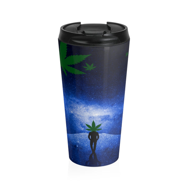 Pothead in Space Stainless Steel Travel Mug