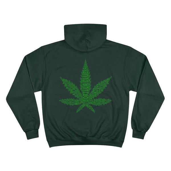 Cannabis Leaf Strains [Champion Hoodie]